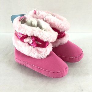 Itaar Baby Girls Winter Boots Faux Fur Soft Sole